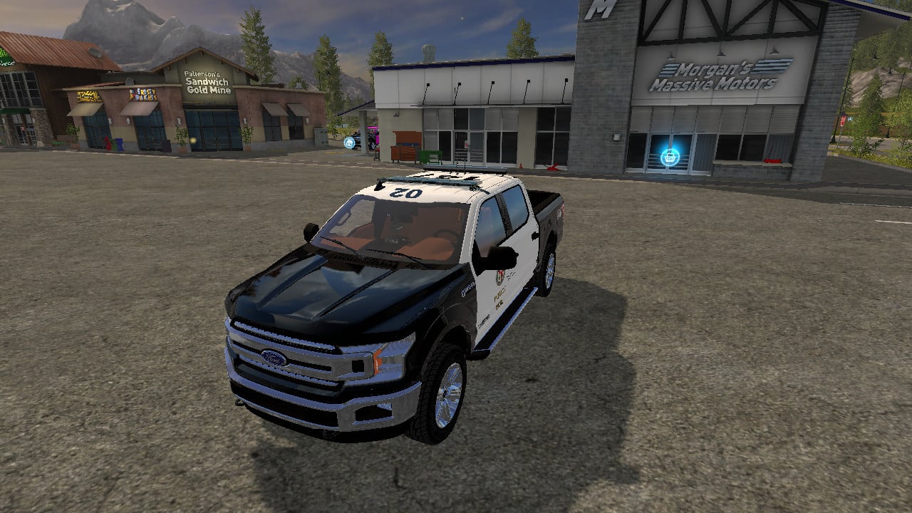 Ford F-150 XLT 2018 LAPD (Police)